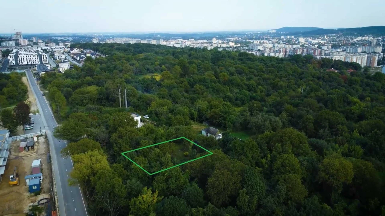 Ділянка з панорамним видом на Львів біля ЖК Soul Park (5,39