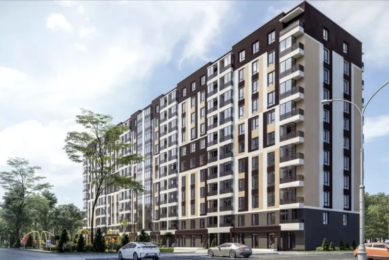 2-room apartment for sale in a newly built building. Exhibition.