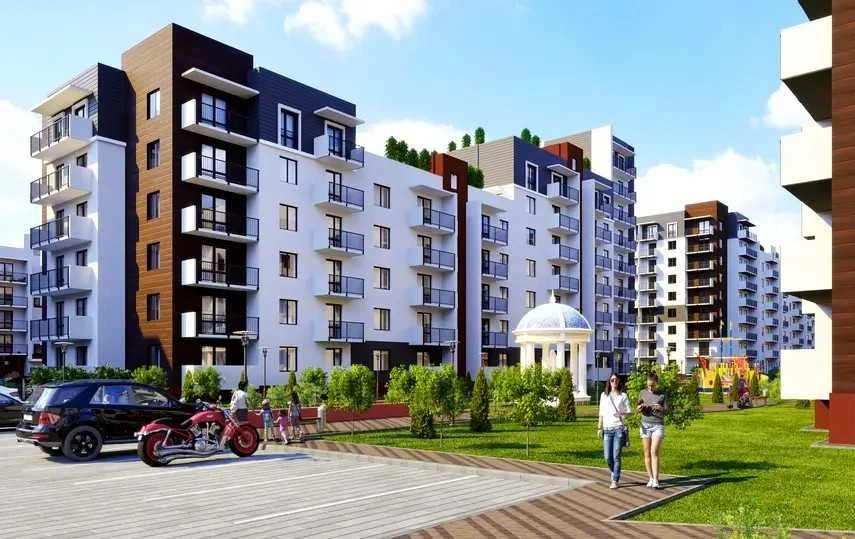 Квартира 1 -к з мінімальним внеском $12 850. Гарний вигляд.