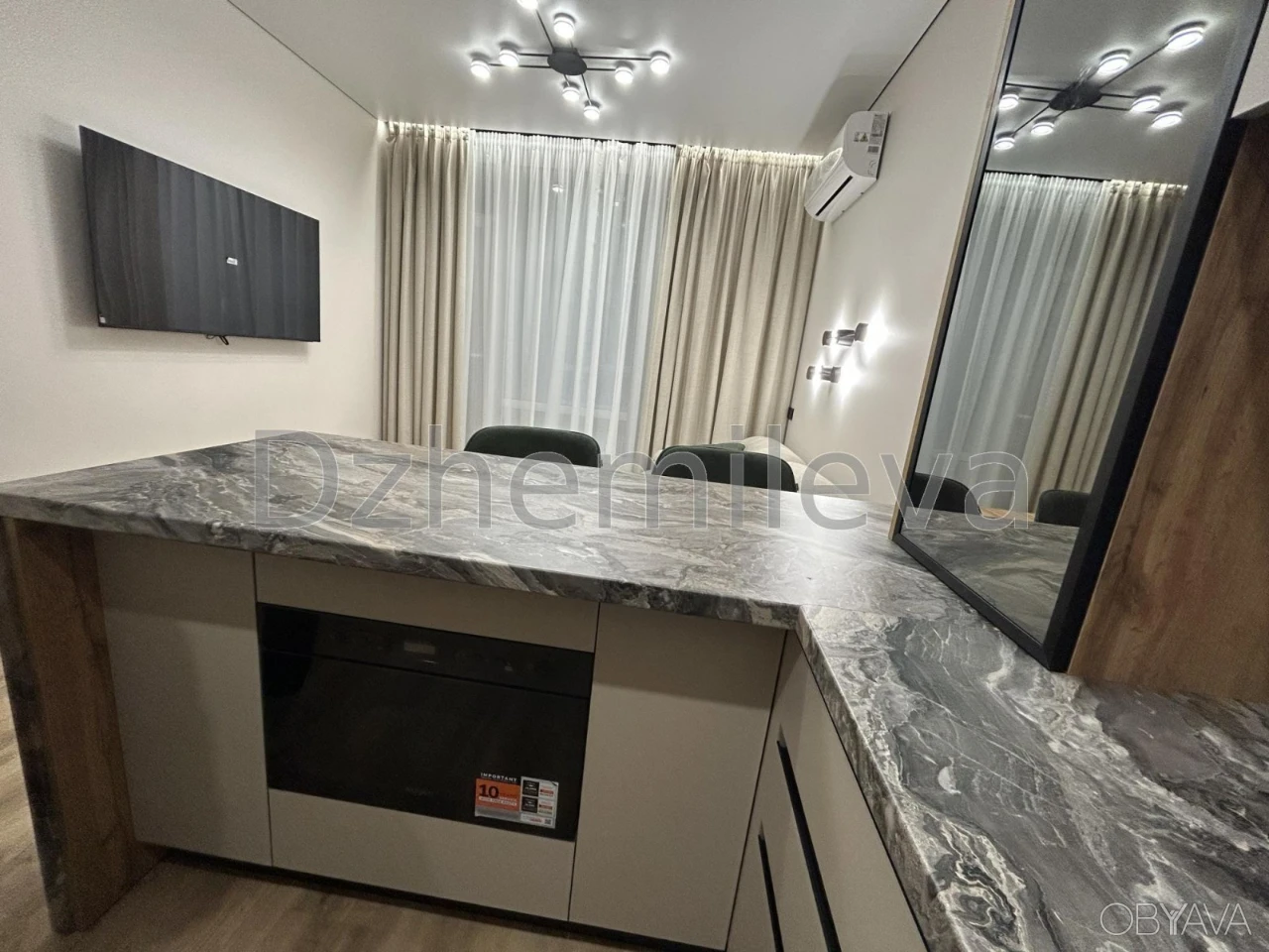 1-комнатная квартира, 44 м.кв.