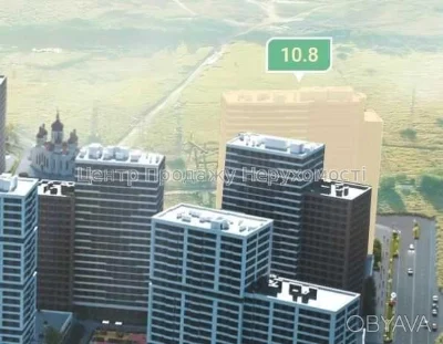 1-bedroom apartment, 44.43 sq m.