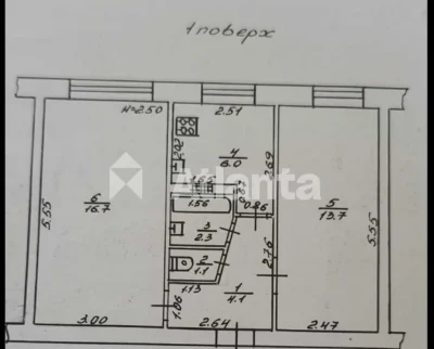 2 кімнатна квартира на Ленселище, Хаджибейський район