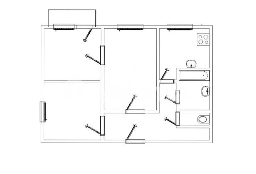 Apartment in Cheremkhy, Philatov Street – School