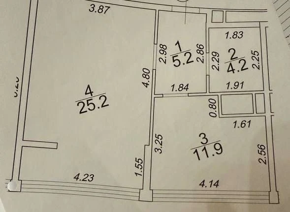 Apartment for sale! No renovation! Kamarina! View of a sports area