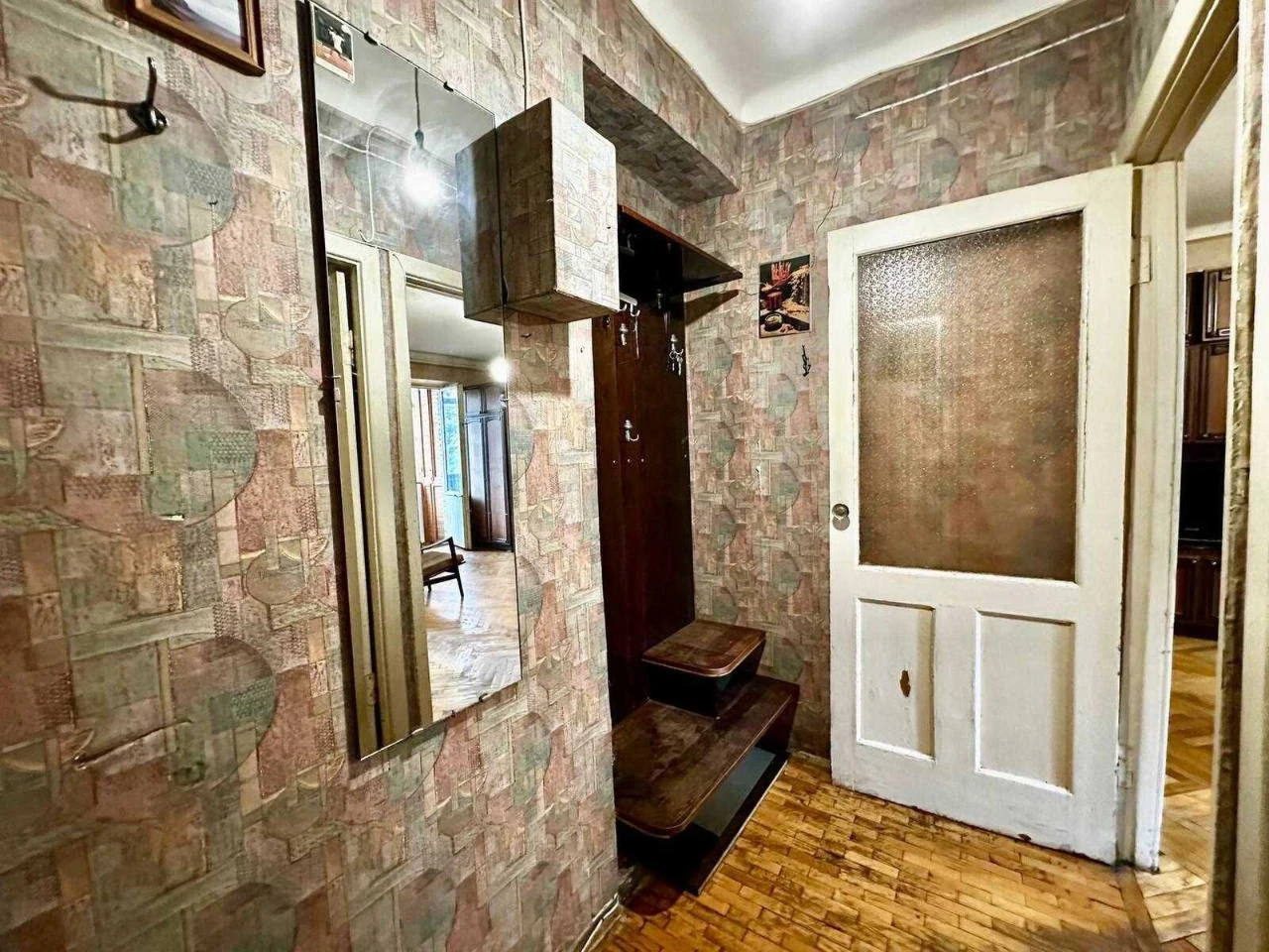 No commission. Two-room apartment on Darnytska Square. Second floor. Brick.