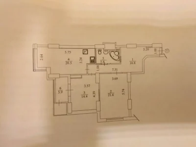 Продаж квартири 2-кімн. 85 м² 17/32 пов.