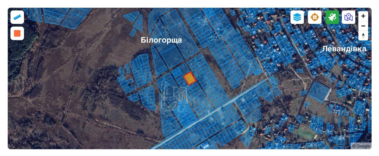 Land for sale – Bilohorsk