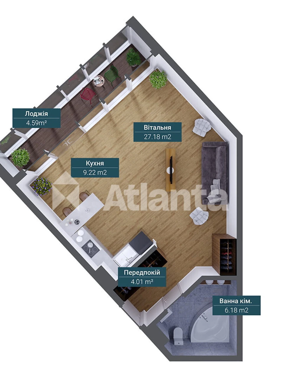 Apartment for Sale - Primorsky