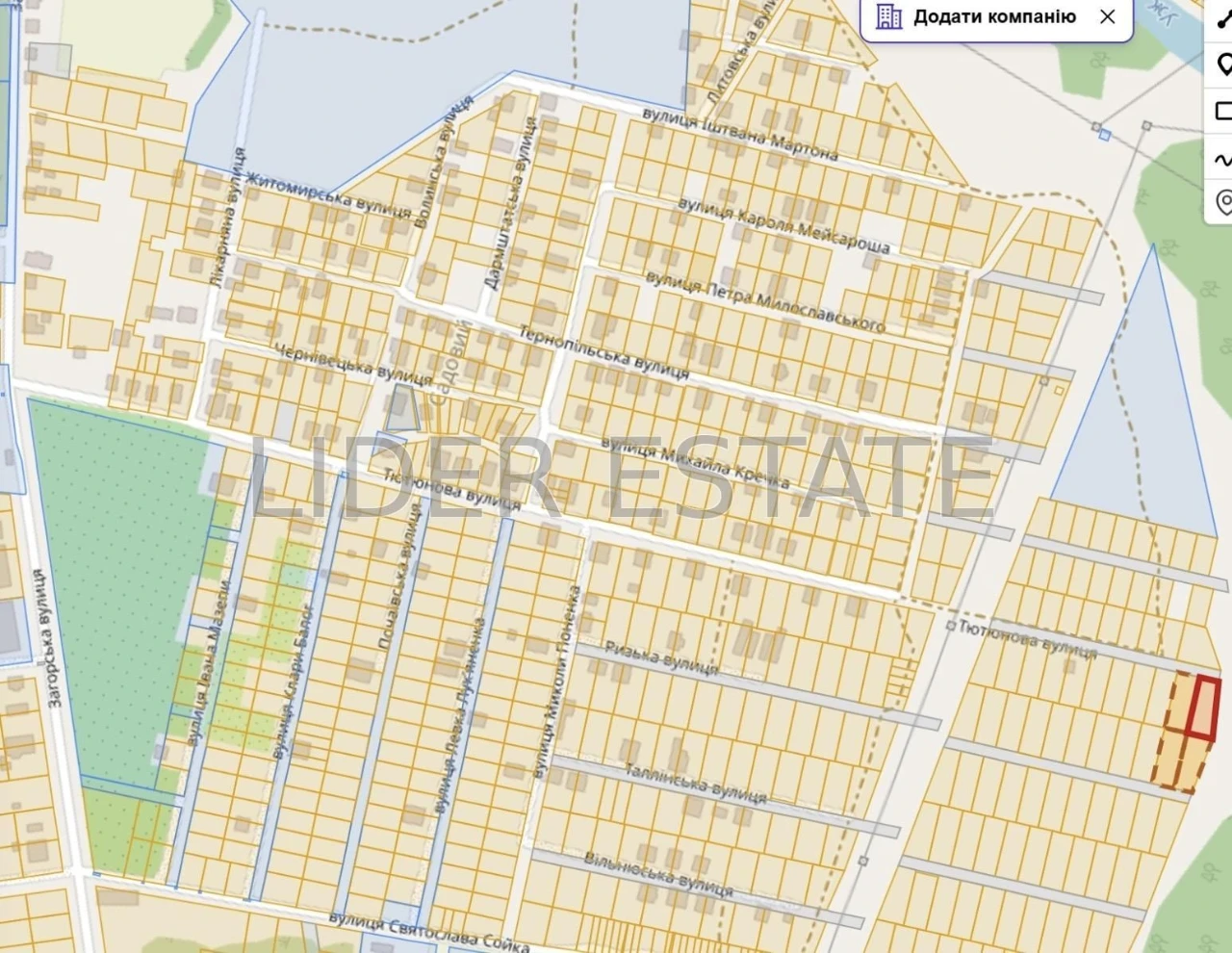 Sale of a 40-Acre Plot in Tutyanova