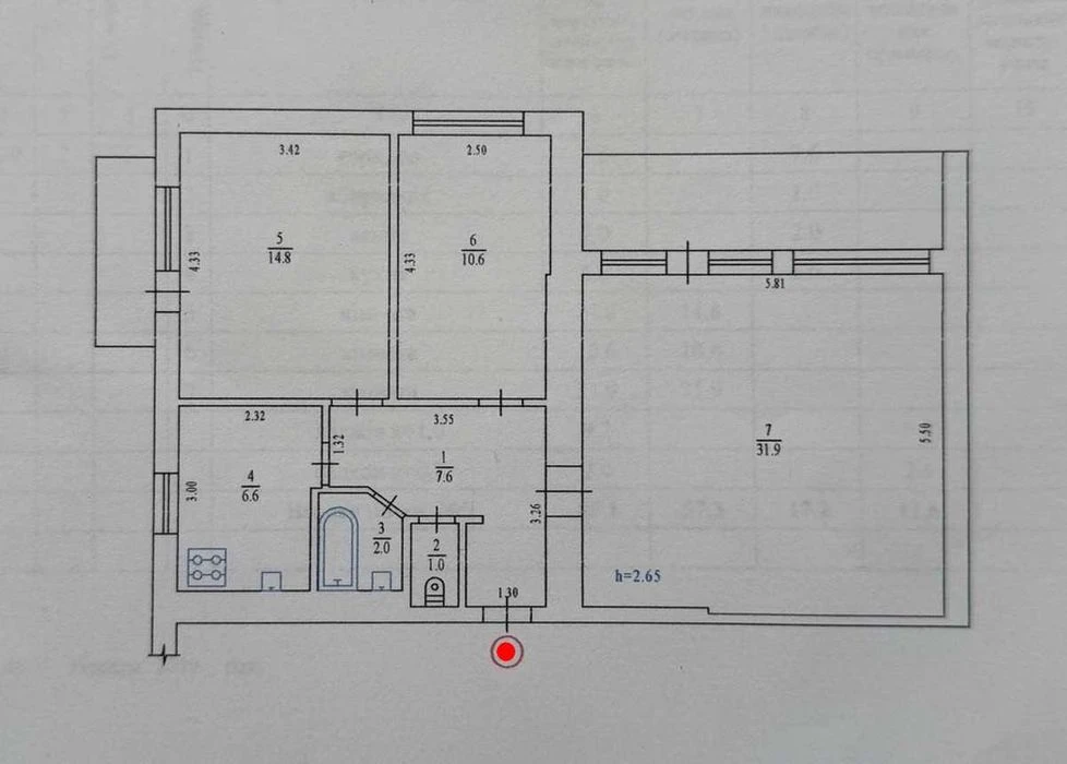 ‼️Центр‼️ 3к квартира з можливістю зробити ремонт під себе,