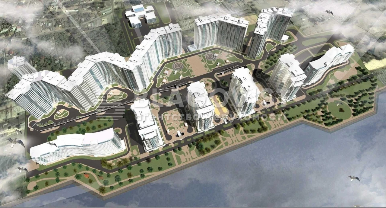 1-bedroom apartment for sale in Rusanivka Gavyn residential complex