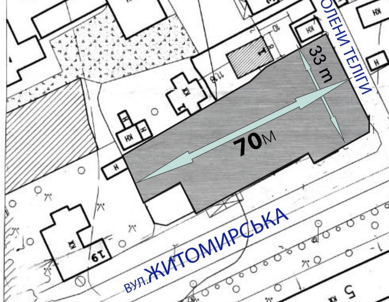 Zhitomyr facade 0.2 acres