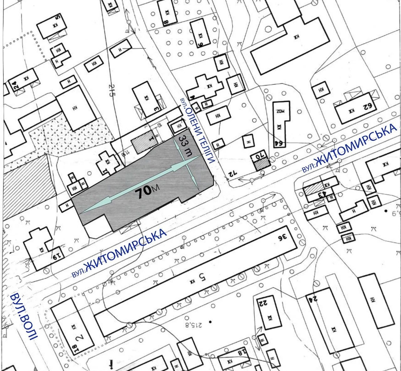 Zhitomyr facade 0.2 acres