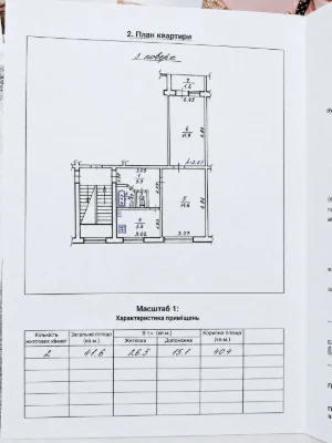 Sale of a 2-room apartment on В/Великого street