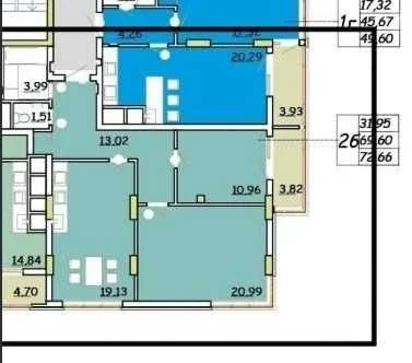 Продаж! 2-кімнатна квартира, вул. Очеретяна Микол