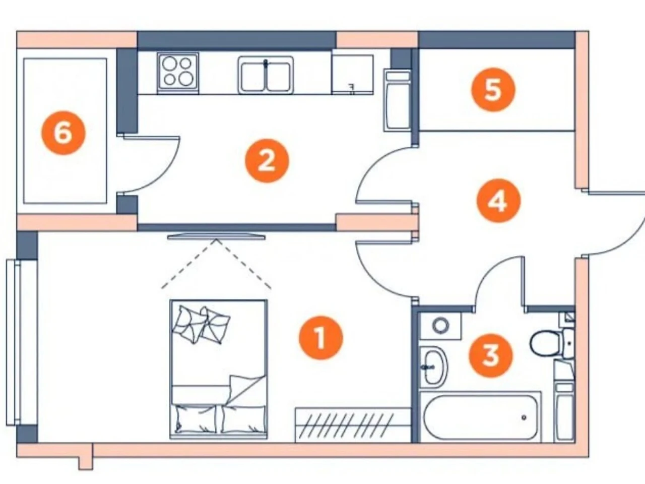 Apartment for Sale: Bagrynova Hora