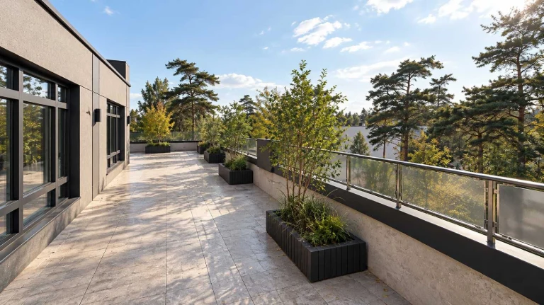 Irpin 2-bedroom apartment with terrace, Central Park