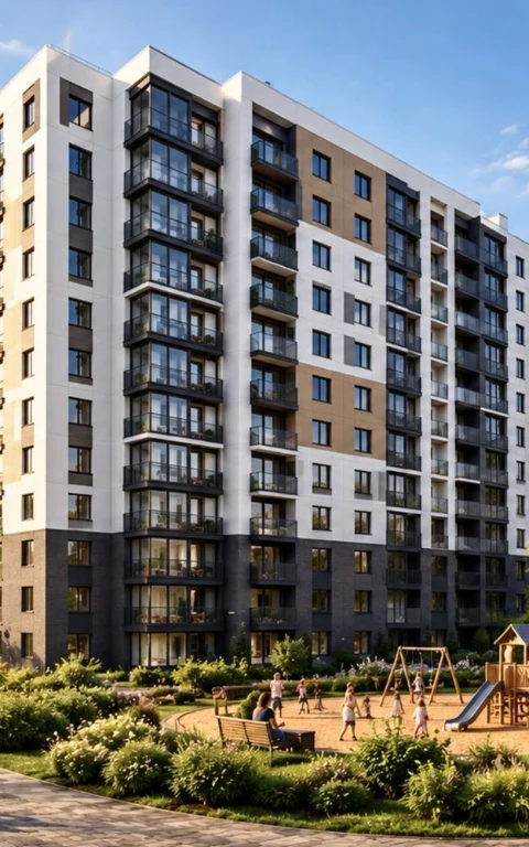 Studio Apartment 30.5 m² in a New Building‼️ 0% Commission. Balcony