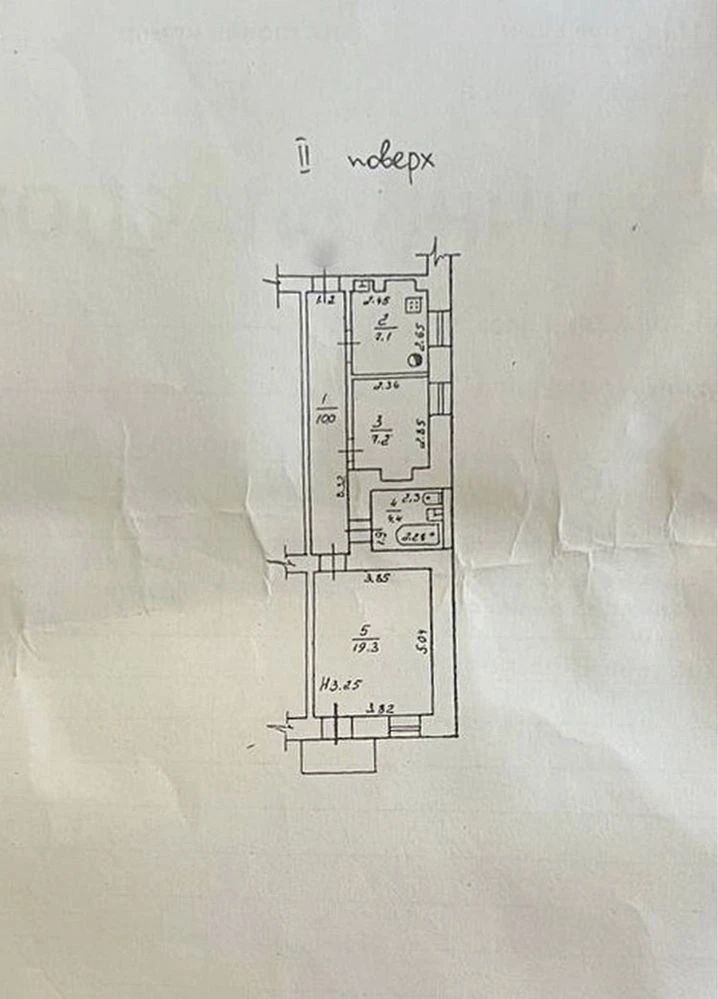 Shev-02 Two-room apartment in the city center