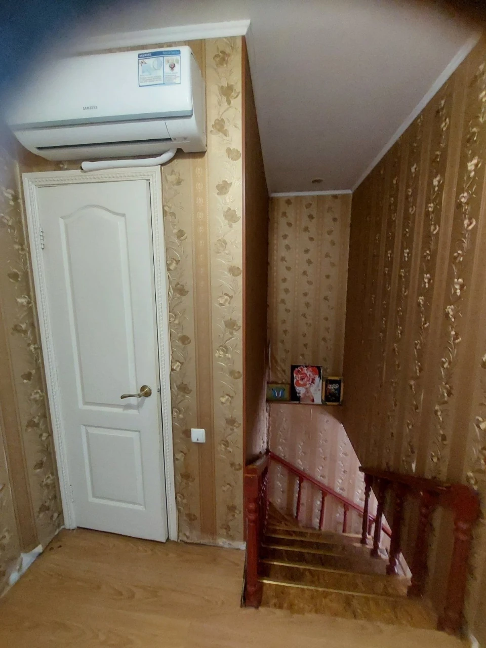 Two-story residential house with gas heating on a residential area of Kotov