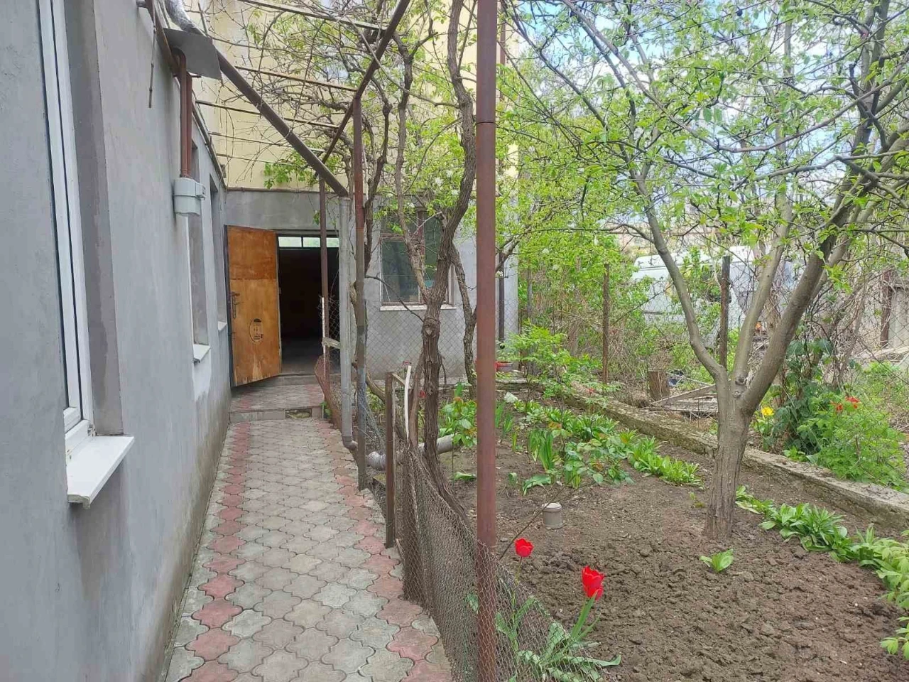 Two-story residential house with gas heating on a residential area of Kotov