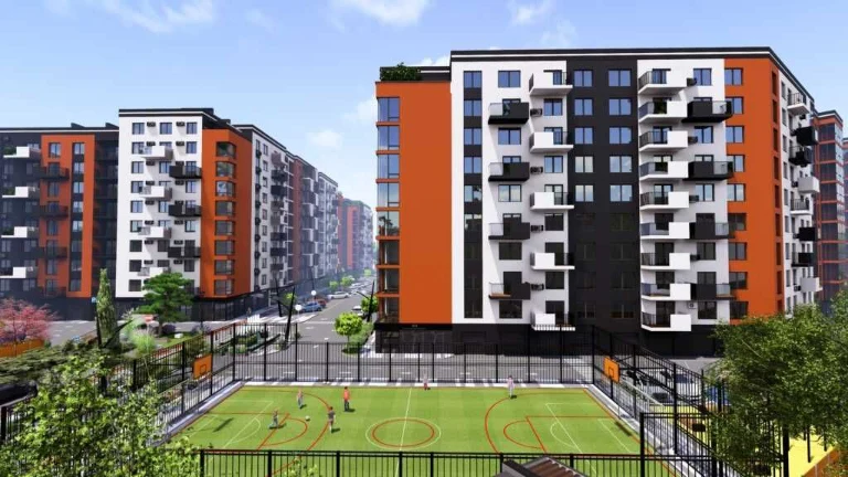 Two-room apartment for sale in the new residential complex Scandinavia.