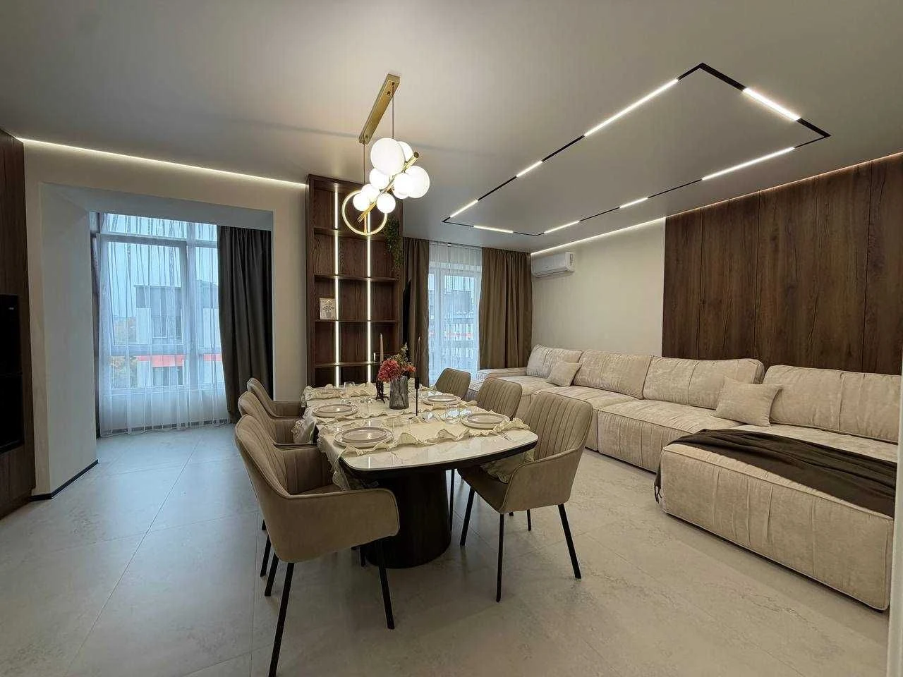 2-Room Apartment + Kitchen Studio