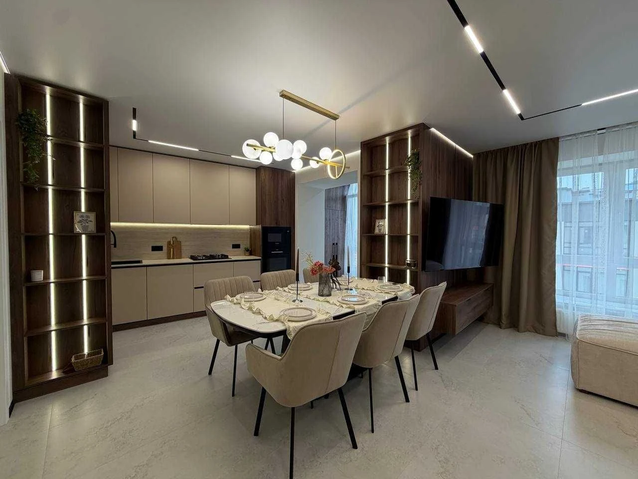 2-Room Apartment + Kitchen Studio
