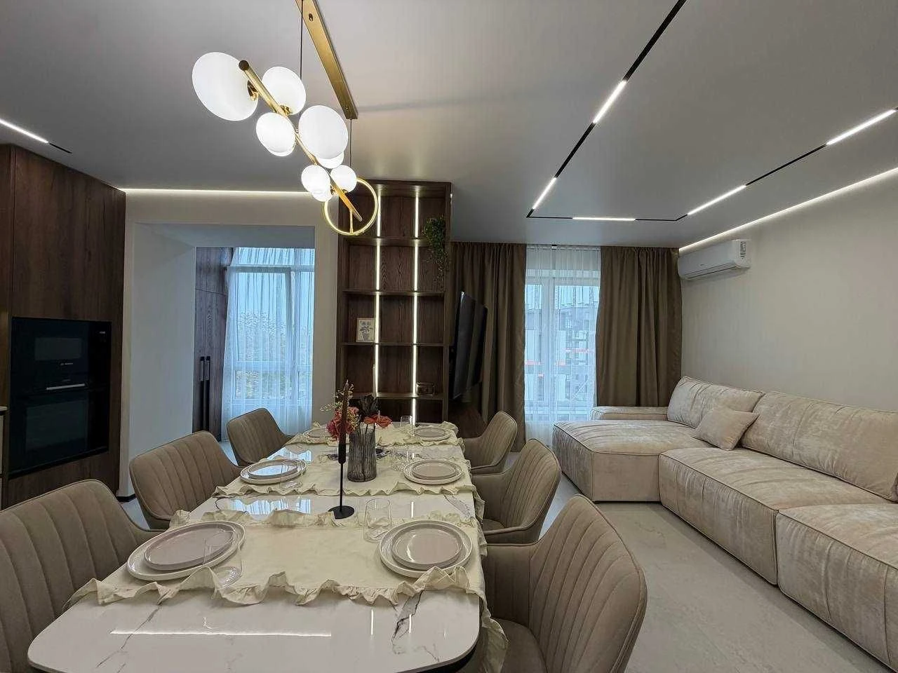 2-Room Apartment + Kitchen Studio