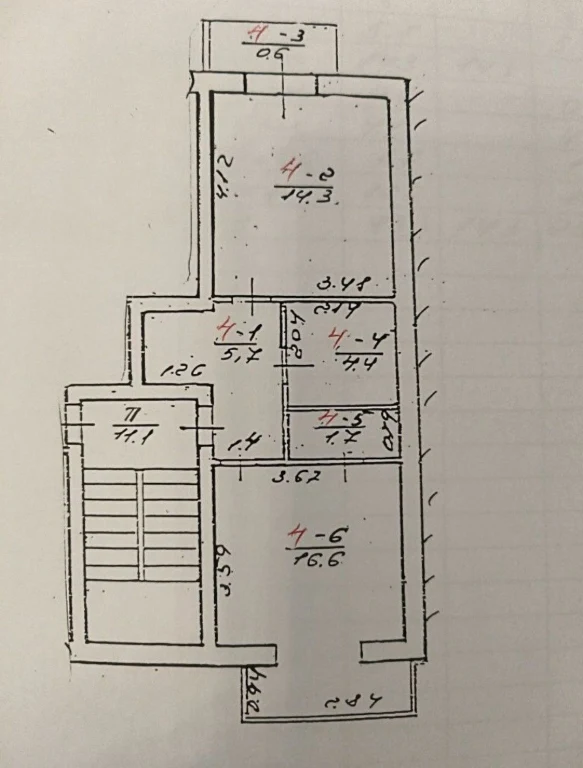 Sale of one-bedroom apartment in Rudno, New Building
