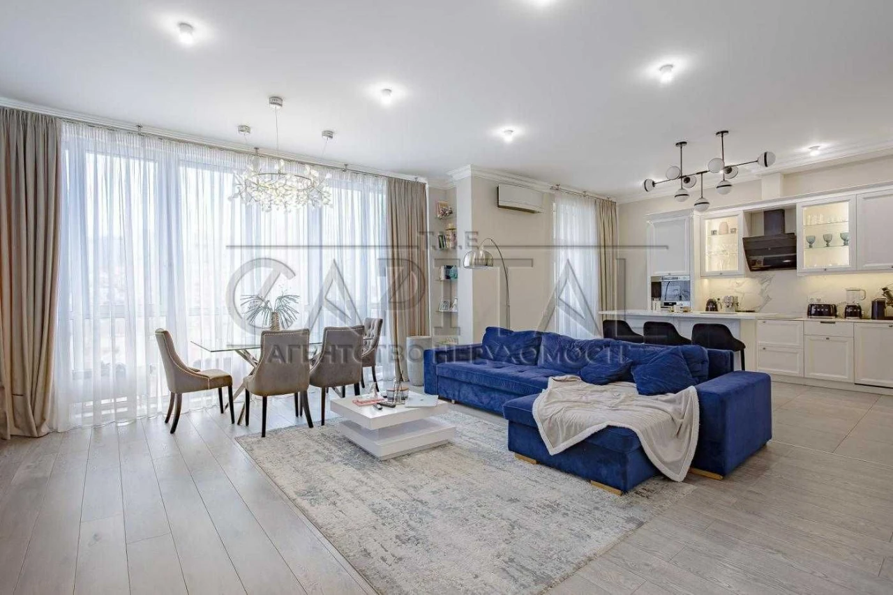 Продаж стильної 3-кімнатній квартири 118 м² в клубному