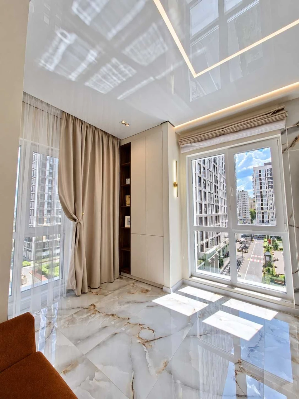 Sale of a 1-bedroom apartment 41.2 m² with designer renovation