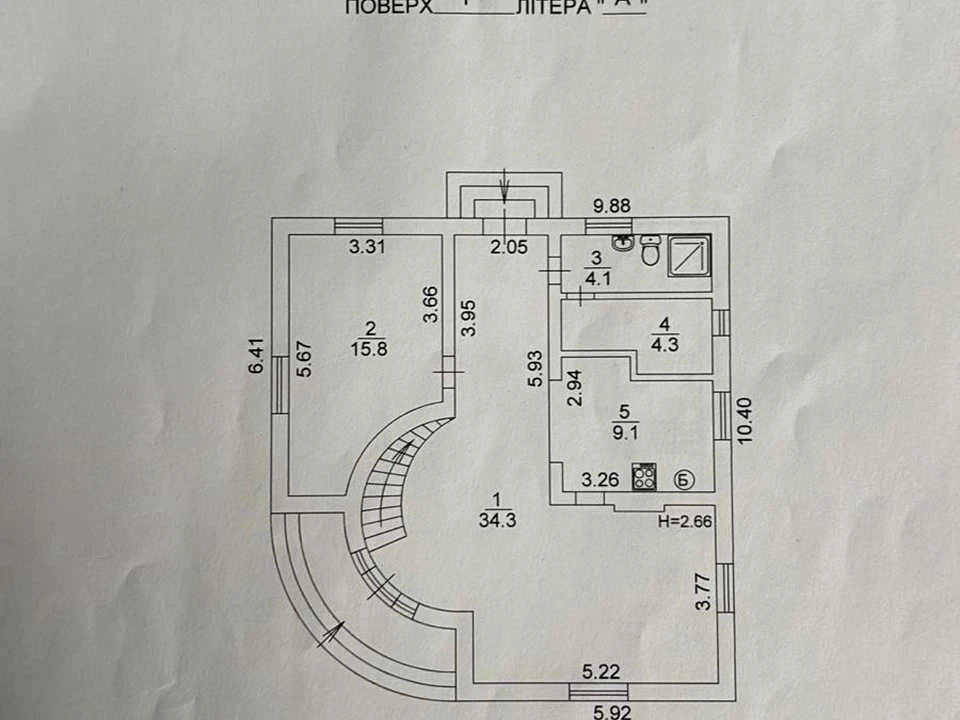Будинок. Київ, Острівна вул.