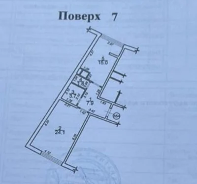 Екс1-к квартира на Каманина 48 Жемчужина 54 м2
