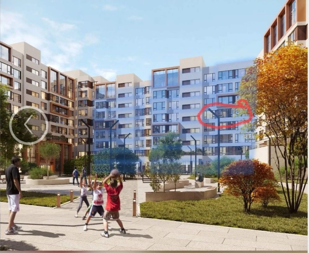 Продажа 1-комнатной квартиры 44.64 м² в ЖК For Life | Переуступка | Вв
