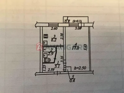 Продажа 1-к квартиры начало п-т Слобожанський