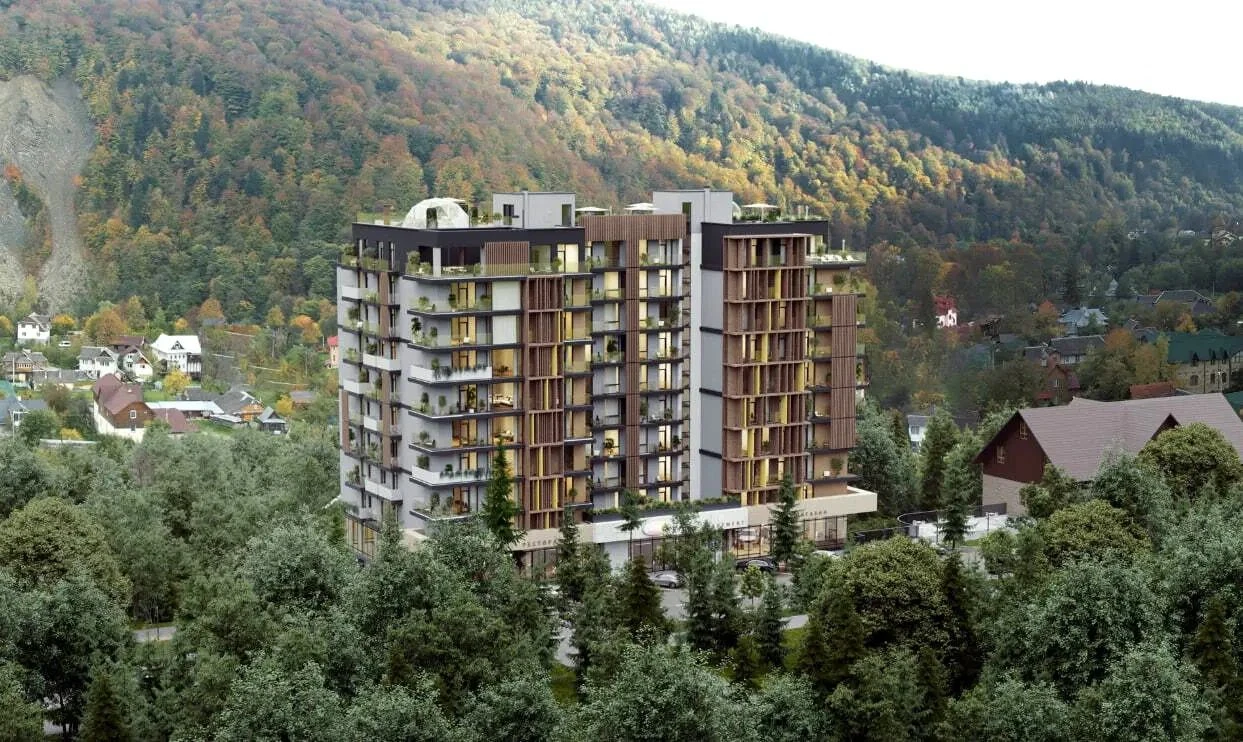 1к apartment in Logos complex, Yaremche
