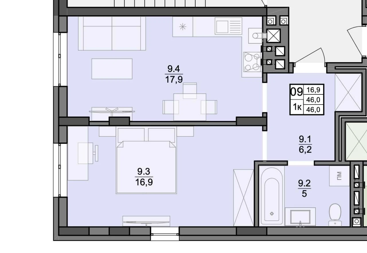 ‼️No commission‼️ Lowest price‼️ One-bedroom apartment for sale