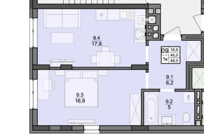 ‼️No commission‼️ Lowest price‼️ One-bedroom apartment for sale