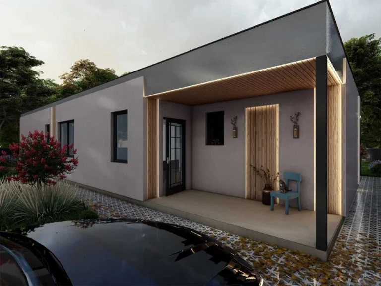 Energy-efficient house 101 sq m for 45 days with SIP panels in Ukraine