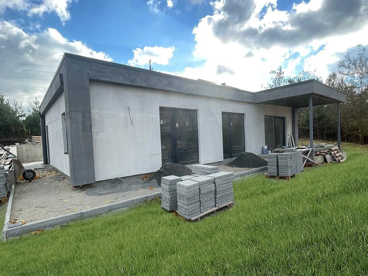Енергоефективний будинок 128 м2 за 45 днів з СІП панелей в Б