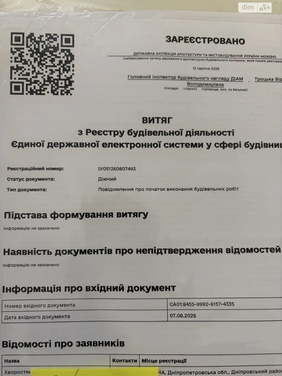Продаж Будинок, Мирний
