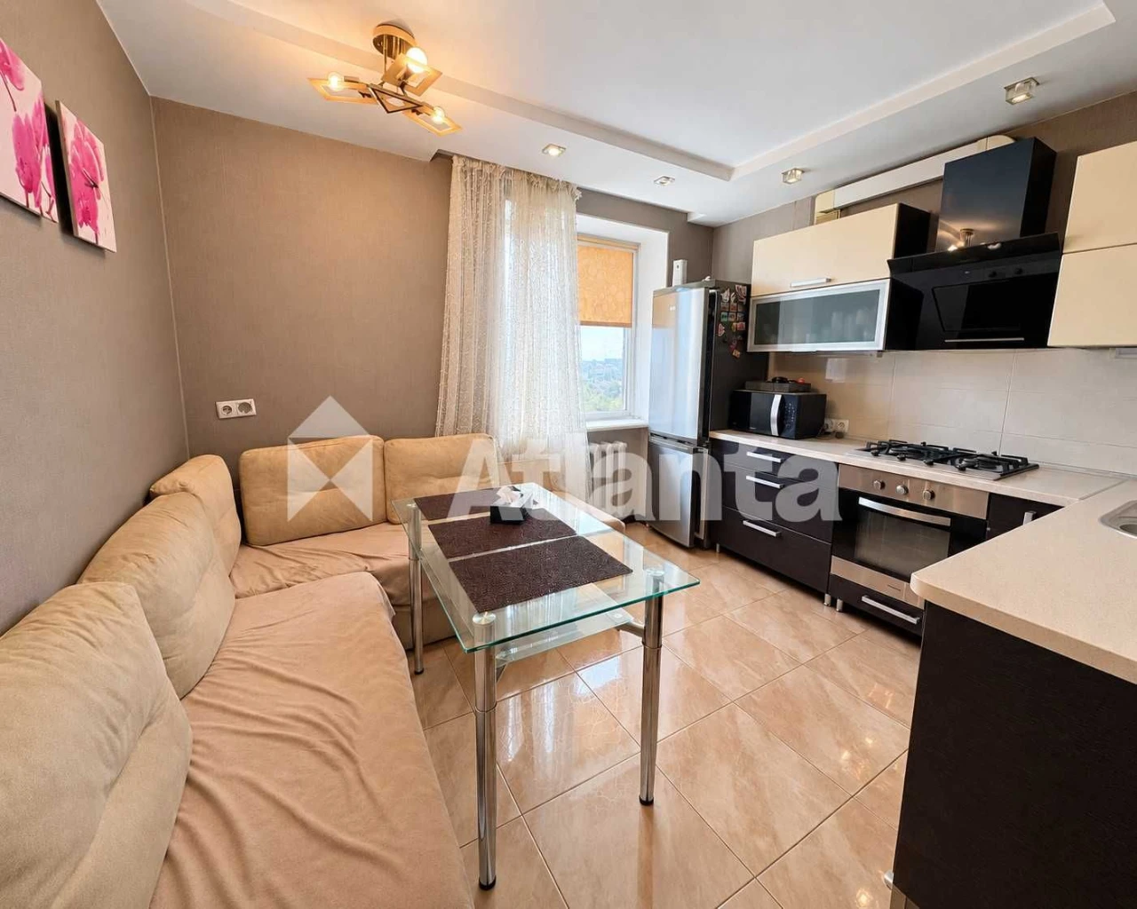 TAIROVA / Sea View! 2-room apartment with euro renovation at a price below market value