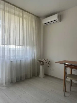 Selling a real one-bedroom apartment in Alekseyevka, near Pobeda metro station. European-quality renovation.