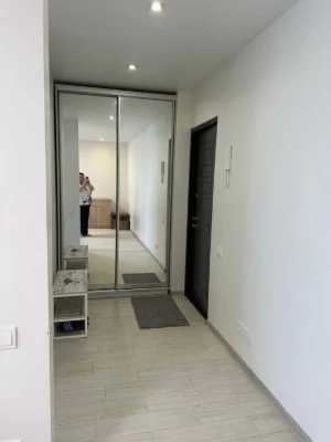 Selling a real one-bedroom apartment in Alekseyevka, near Pobeda metro station. European-quality renovation.