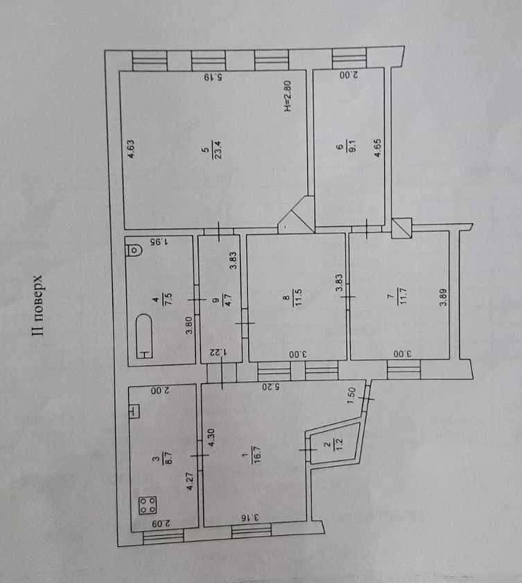 Двокімнатна квартира Центр Молдаванка