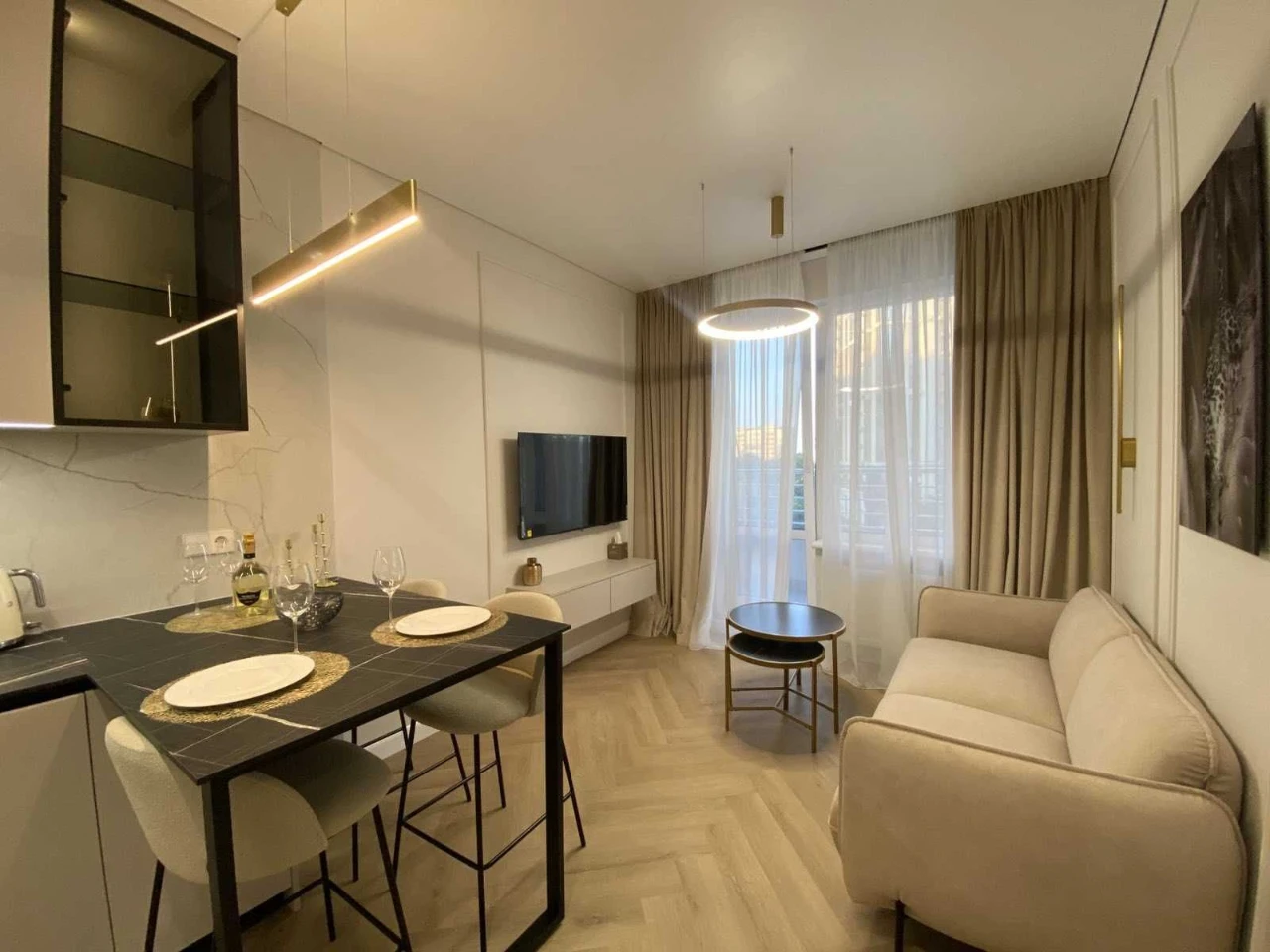 Apartment Arcadia ЖК Атмосфера 1 bedroom, Renovated