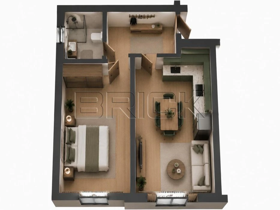 Residential complex LIKO GRAD Perfect Town For sale 1 room 48m2 Vasylkivska