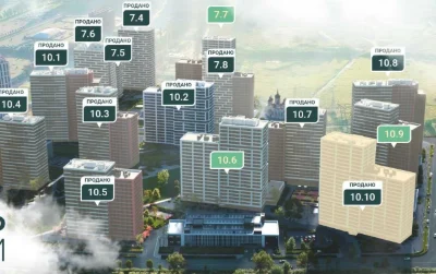 Продам 1-кімнатну квартиру в ЖК Варшавський 3 (Будинок 10.10