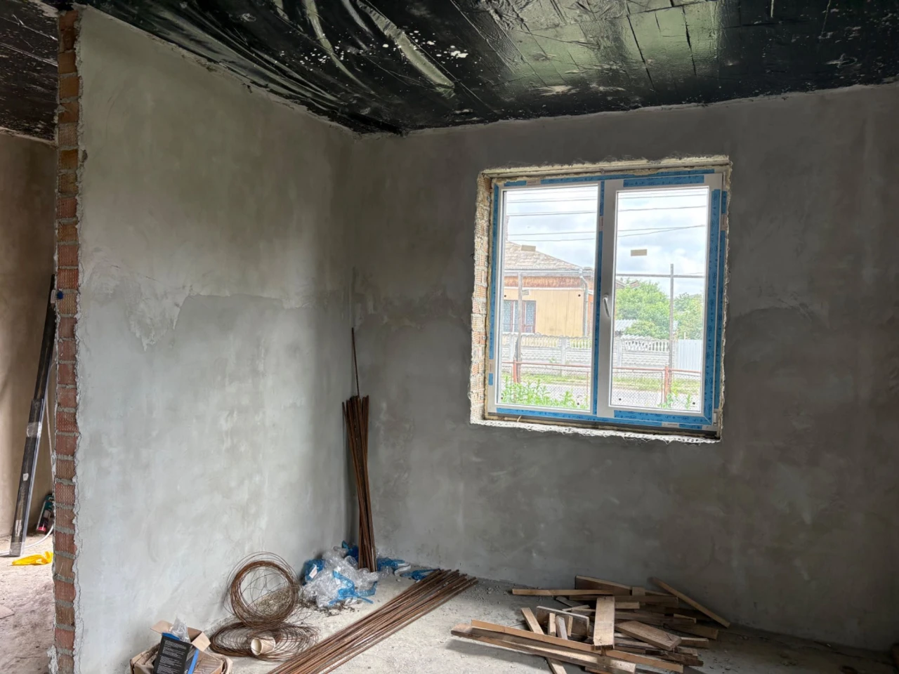 Sale of a newly built cottage